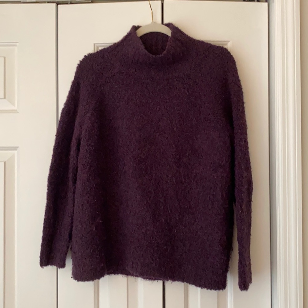 Purple loft sweater